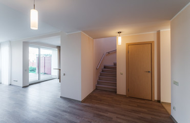 Interior, room in the house. 