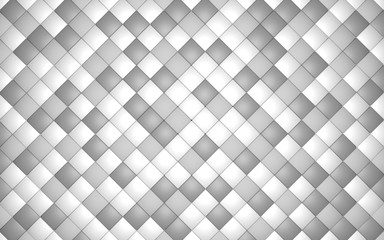 3D Render Continuous pattern