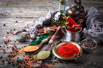 Spices and condiments for food