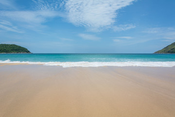 Fototapeta na wymiar Beach sea in summer