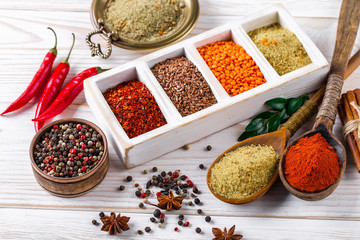 Spices and condiments for food