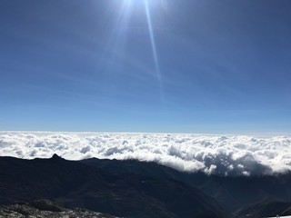 Nubes desde las alturas