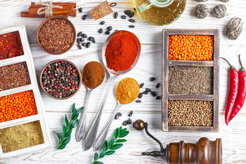 Spices and condiments for food