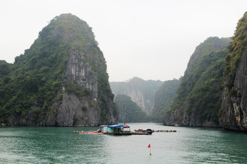 Fototapeta na wymiar Ha Long bay, Vietnam