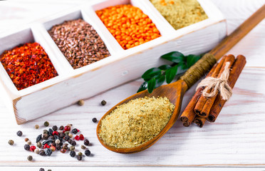 Spices and condiments for food