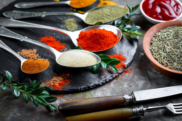 Spices and condiments for food