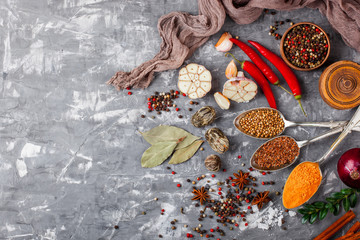 Spices and condiments for food