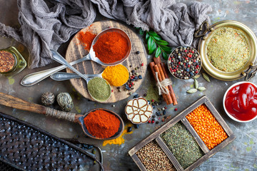 Spices and condiments for food