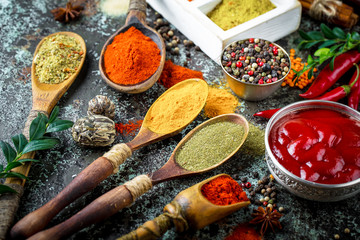 Spices and condiments for food