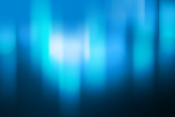 Blurred light blue gradient bokeh abstract background