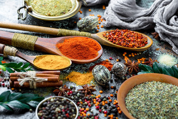 Spices and condiments for food