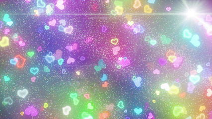 キラキラパーティクルエフェクト