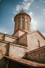 Fototapeta na wymiar view of the monastery Ikalto, Georgia