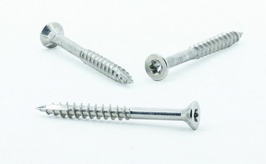 Stainless steel wood screws