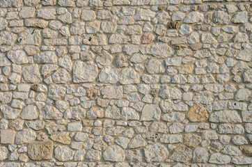 Texture of old stone wall