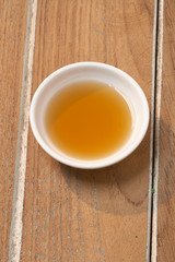 Fish sauce on a cup