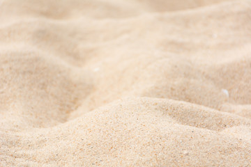 Fototapeta na wymiar Sand isolated on the beach 