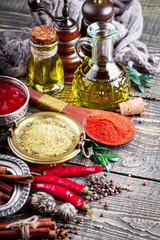 Spices and condiments for food