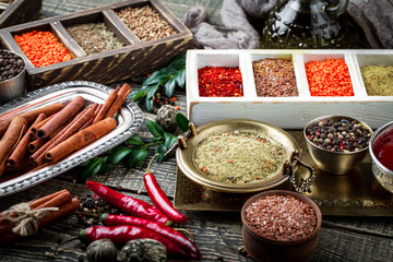 Spices and condiments for food