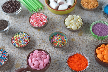 Ingredients for making candy