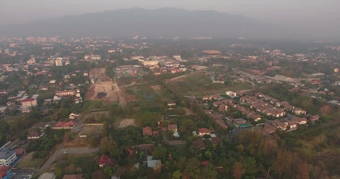 Chang Mai Thailand Aerial View 1.mov