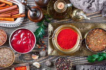 Spices and condiments for food