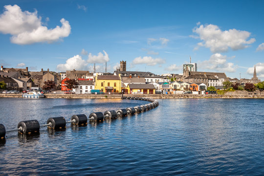 Athlone Town And Shannon River, County Westmeath, Ireland