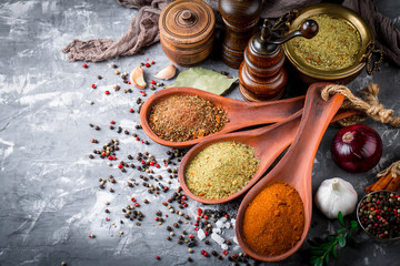 Spices and condiments for food