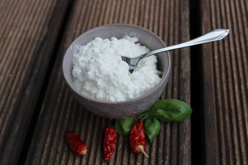 Hüttenkäse - Cottage Cheese - körniger Frischkäse
