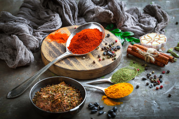 Spices and condiments for food