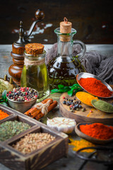 Spices and condiments for food