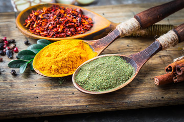 Spices and condiments for food