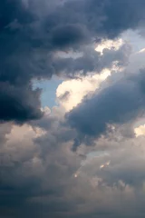 Fotobehang Dramatic sky with clouds © Igor Syrbu