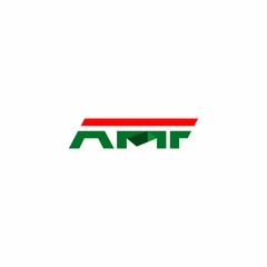 AMF Initial Letter Logo Vector