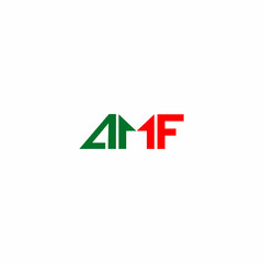 AMF Initial Letter Logo Vector