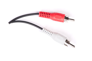 Audio and video RCA jack