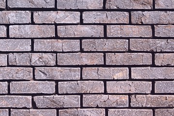 Obraz premium aged weathered brick wall texture - beautiful abstract photo background