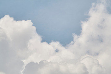 Fototapeta premium cloud over blue sky background