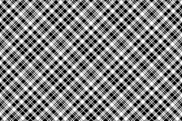 Tartan black watch pixel plaid seamless pattern