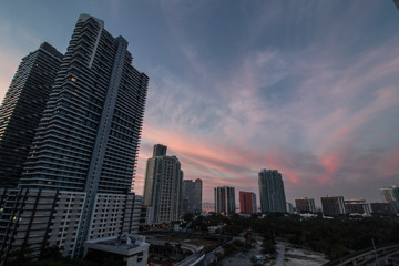Fototapeta premium miami skyline