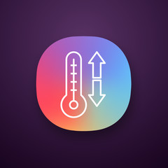 Climate control app icon