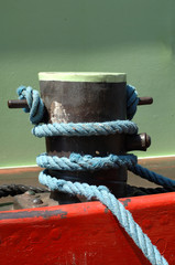 Fototapeta premium gros plan de péniche