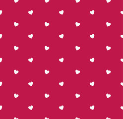 Heart Pattern. Vector Shape.