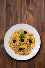 typical portuguese dish bacalhau a bras