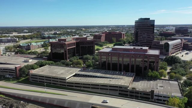 Aerial of Richardson in Dallas, Texas, 2018