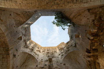 ruins of an old monastery, San Bruzio,Tuscany,Italy