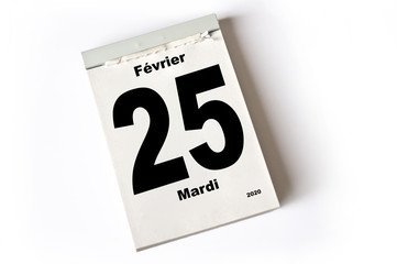 25. Février 2020