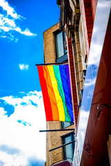 Pride flag in Birmingham 2