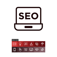 Seo vector icon