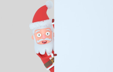 Santa Claus holding a white banner. Isolated.

Isolated. Easy automatic vectorization. Easy background remove. Easy color change. Easy combine. 